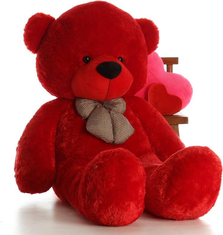 3 Feet Red Teddy