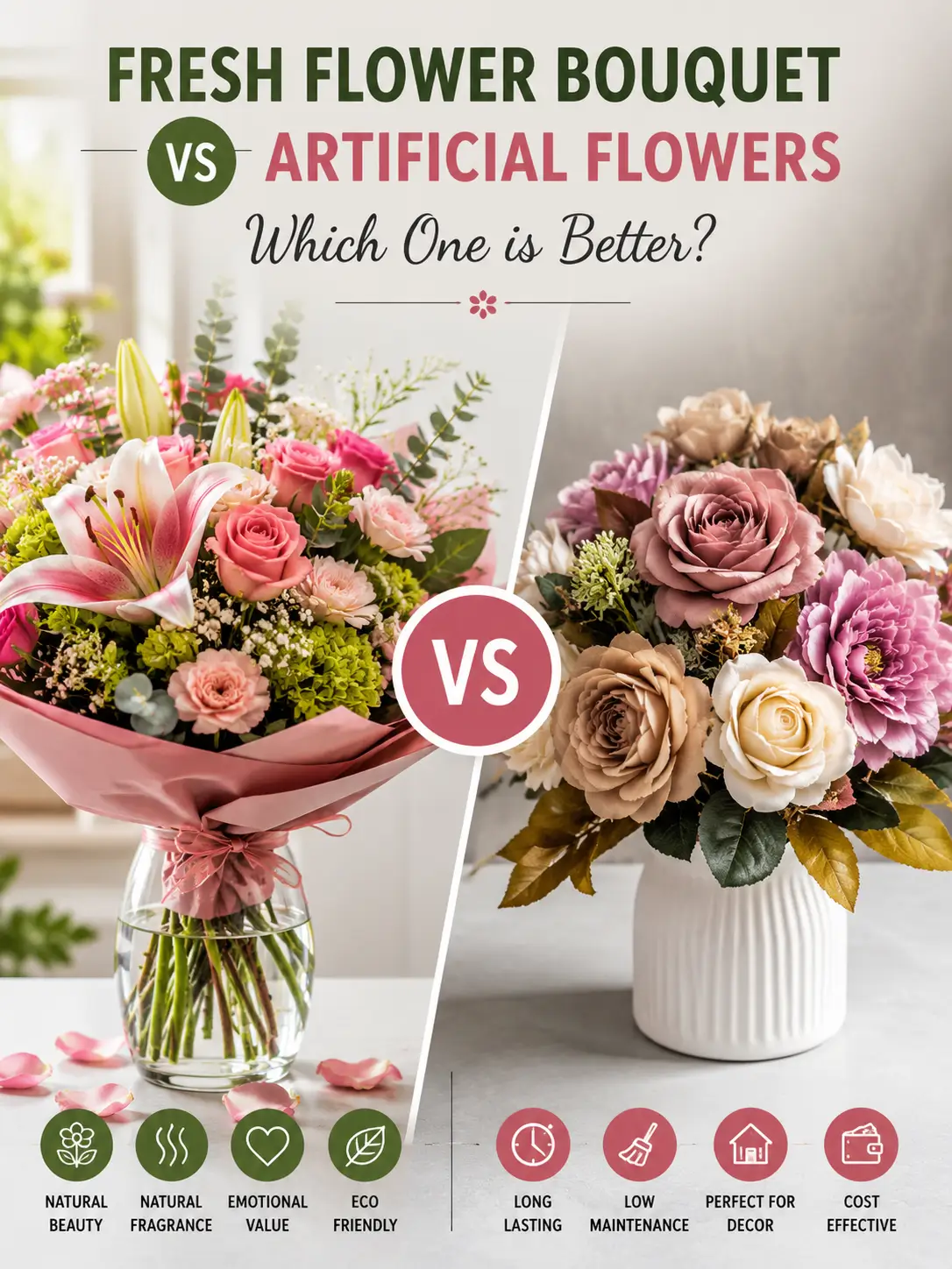 fresh flower bouquet