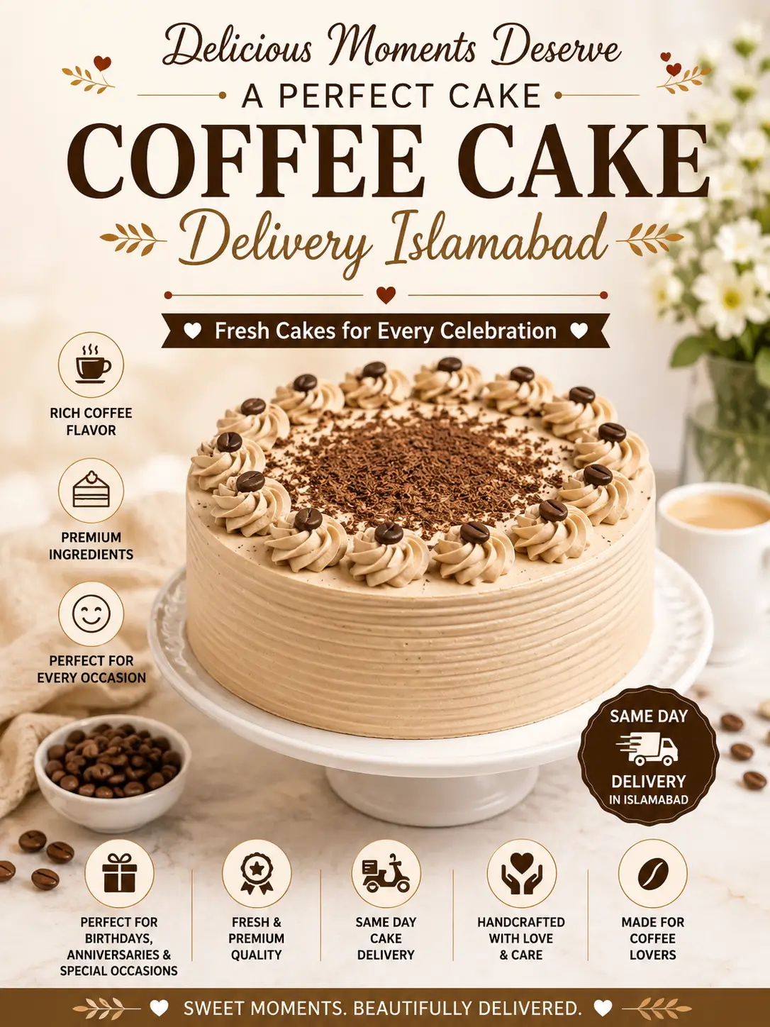 Coffee Cake Delivery Islamabad