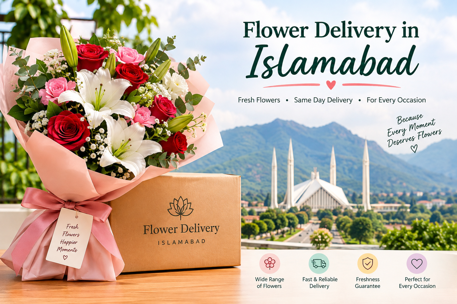 Flower Delivery in Islamabad