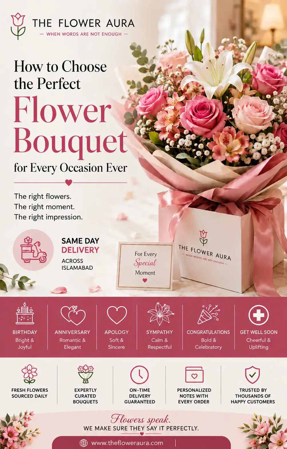perfect flower bouquet