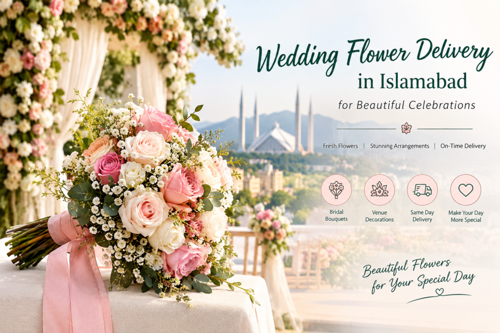 Wedding Flower Delivery in Islamabad
