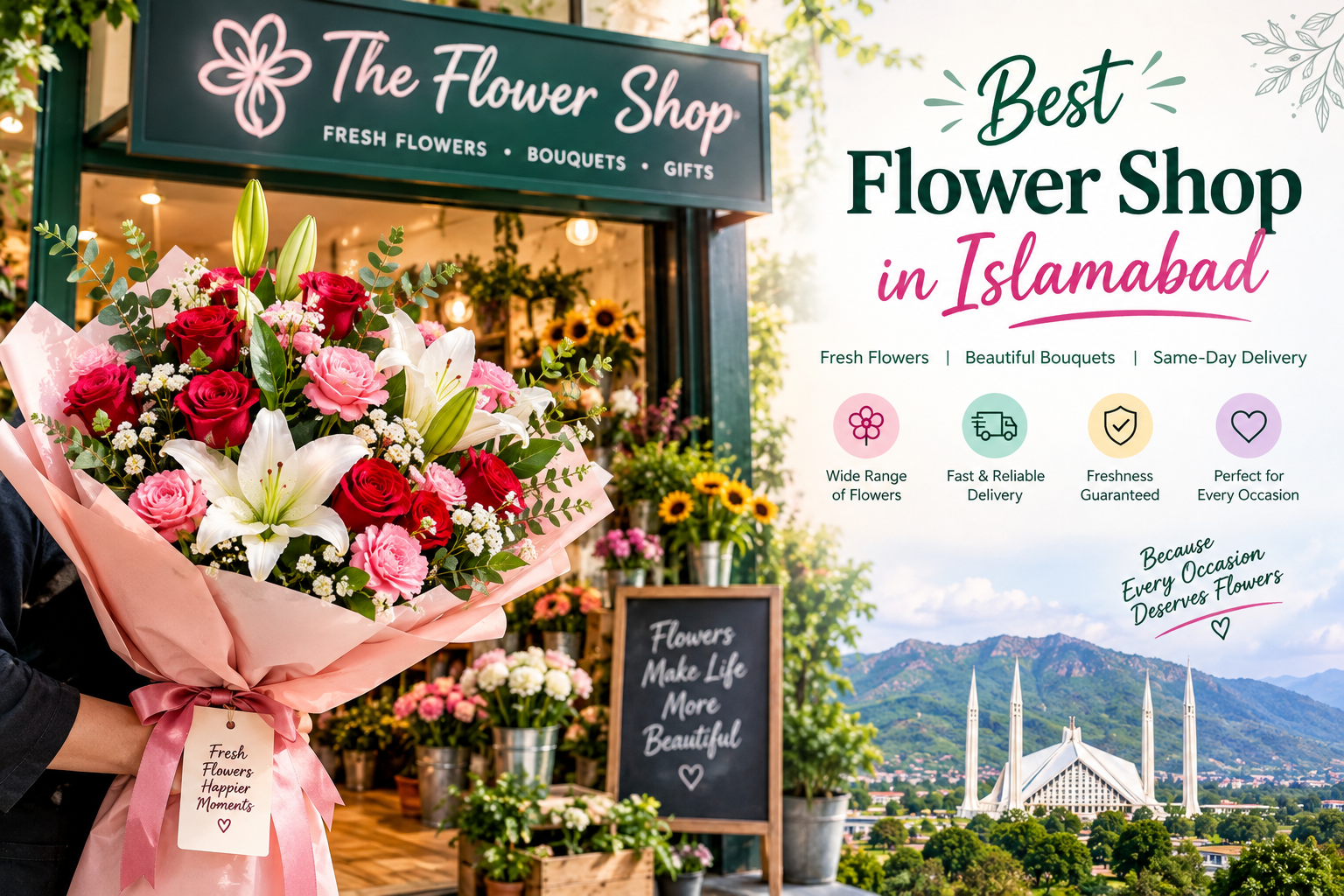 best flower shop in Islamabad