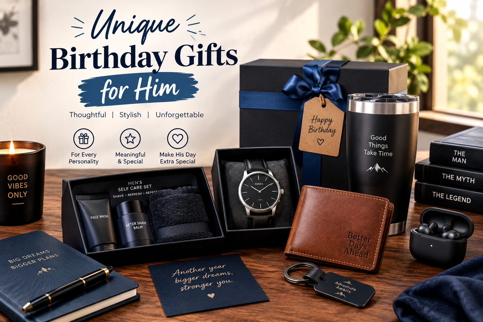 Unique Birthday Gifts for Him